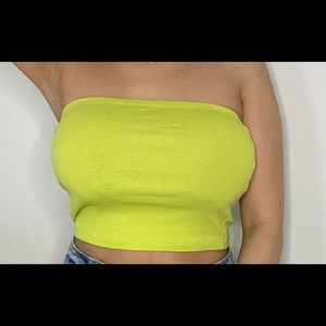 Crop top neon